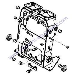 172A29-08450-1 SUPPORT KIT Yanmar SV08-1B Excavator