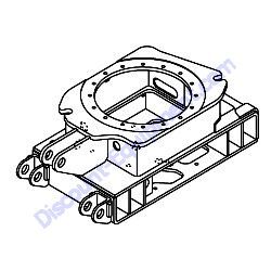 172A20-50201 FRAME LOWER CENTER Yanmar SV08-1B Excavator