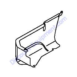 172A29-54180-Y COVER FRAME Yanmar SV08-1B Excavator