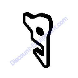 172446-65371 PLATE Yanmar SV08-1B Excavator