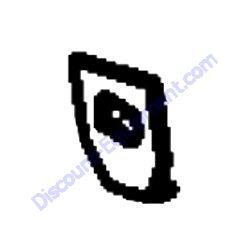 172446-65380 PLATE Yanmar SV08-1B Excavator