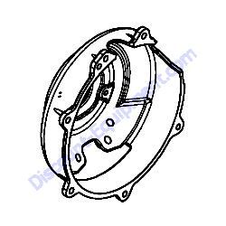 172B19-71100 MOUNT PUMP Yanmar SV08-1B Excavator
