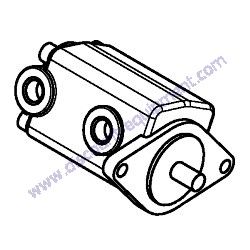 172B19-73100 PUMP ASSEMBLY 3.5 Yanmar SV08-1B Excavator