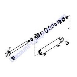 172446-72801-N SWING CYLINDER Yanmar SV08-1B Excavator