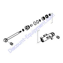 172446-72700-1 BLADE CYLINDER ASSEMBLY Yanmar SV08-1B Excavator