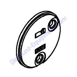 172447-73100 COVER Yanmar SV08-1B Excavator