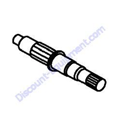 172186-73710 SHAFT Yanmar SV08-1B Excavator