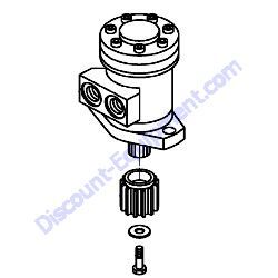 172A20-73311 SWING MOTOR ASSEMBLY Yanmar SV08-1B Excavator - No Longer Available - Supserseded To Part# 172A82-73210