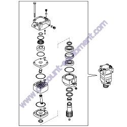 172A20-73200 SWING MOTOR ASSEMBLY Yanmar SV08-1B Excavator