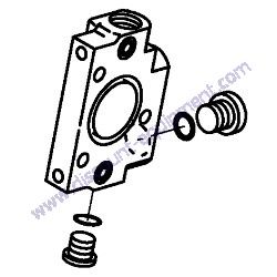 172446-74120 SECTION ASSEMBLY Yanmar SV08-1B Excavator