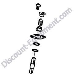 172446-74260 SWING SPOOL ASSEMBLY Yanmar SV08-1B Excavator
