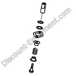 172446-74400 SWING SPOOL ASSEMBLY Yanmar SV08-1B Excavator
