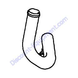 172157-78640 COVER HOSE Yanmar SV08-1B Excavator