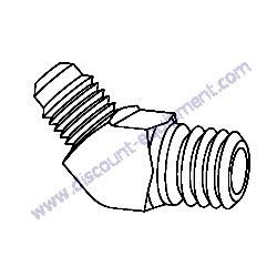 23394-020000 JOINT 45RGI-1/4 Yanmar SV08-1B Excavator
