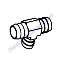 172162-76320 CONNECTOR 3X1/4 Yanmar SV08-1B Excavator
