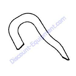 172446-78680 COVER HOSE Yanmar SV08-1B Excavator