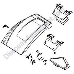 172A69-62410 BONNET ASSEMBLY Yanmar SV100-1 Excavator