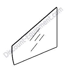 172A69-68080 LOWER DOOR GLASS Yanmar SV100-1 Excavator