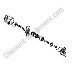 172A69-73160 PUMP PISTON Yanmar SV100-1 Excavator