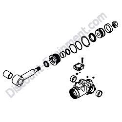 172978-72800-N HITCH CYLINDER Yanmar SV100-1 Excavator