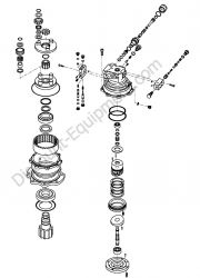 172A69-73031 SWING MOTOR ASSEMBLY Yanmar SV100-1 Excavator