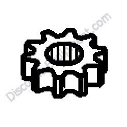 172A69-71800 GEAR Yanmar SV100-1 Excavator