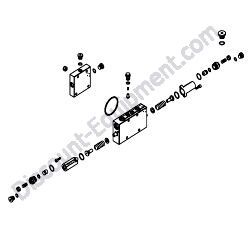 172A69-74101 CONTROL VALVE ASSEMBLY Yanmar SV100-1 Excavator