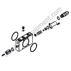172A69-71211 CONTROL SECTION ASSEMBLY Yanmar SV100-1 Excavator