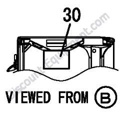 REF #30-1 - 172A69-03441 LABEL LIFT Q CA Yanmar SV100-1 Excavator