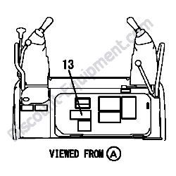 REF #13 - 172A64-03211 LABEL SPECIFICATION Yanmar ViO17 Excavator