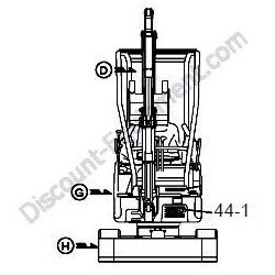 REF #44-1 - 172A55-03591 LABEL GREASE Yanmar ViO17 Excavator