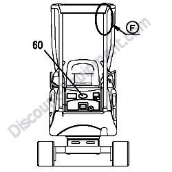 REF #60 - 172A64-03050 EMBLEM ASSEMBLY Yanmar ViO17 Excavator