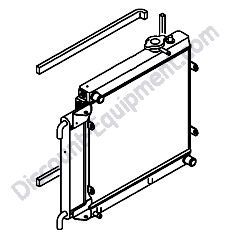 172A64-13190 RADIATOR ASSEMBLY Yanmar ViO17 Excavator