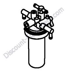 119833-55620 FUEL FILTER ASSEMBLY Yanmar ViO17 Excavator