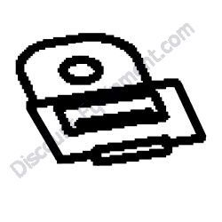1A7347-51200 CLIP METAL Yanmar ViO17 Excavator