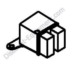 119650-77911 GLOW RELAY ASSEMBLY Yanmar ViO17 Excavator