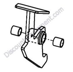 172A64-45900 PEDAL ASSEMBLY GRAY 49 Yanmar ViO17 Excavator