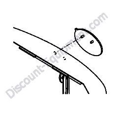 172A64-65580 EMBLEM Y BONNET KIT Yanmar ViO17 Excavator
