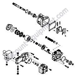 172A64-73102 (172A64-73100) HYDRAULIC PUMP ASSEMBLY Yanmar ViO17 Excavator
