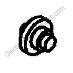 158842-86610 RETAINER Yanmar ViO17 Excavator