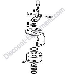 172A36-74690 VALVE ASSEMBLY 2-WAY Yanmar ViO17 Excavator