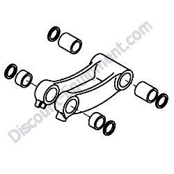 172A64-81380-1 BUCKET LINK ASSEMBLY Yanmar ViO17 Excavator