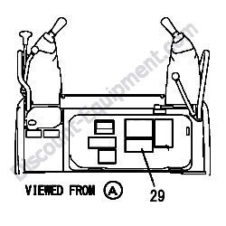 REF #29 - 172A37-03500 LABEL SUPPORT CA Yanmar ViO17 Excavator