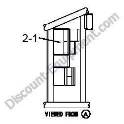 REF #2-1 - 172469-03153 LABEL LIFT Q US Yanmar ViO20-3 Excavator