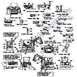 REF #1-1 - 172A36-03500 SET LABEL Yanmar ViO20-3 Excavator