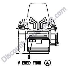 REF #8 - 172A36-03110 LABEL SPECIFICATION Yanmar ViO20-3 Excavator