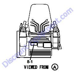 REF #8-1 - 172A36-03111 LABEL SPECIFICATION Yanmar ViO20-3 Excavator