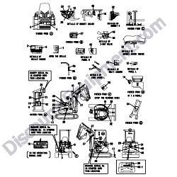 REF #1 - 172A36-03502 LABEL SET Yanmar ViO20-3 Excavator