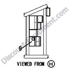REF #9 - 172490-03200 LABEL OPERATION Yanmar ViO20-3 Excavator