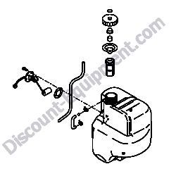 772456-14112 FUEL TANK ASSEMBLY Yanmar ViO20-3 Excavator